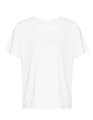 Dames Sportshirt AWDis Womens Open Back T Artic Wit